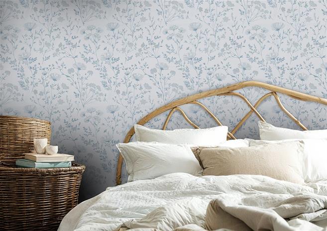 Leontine Blue - 1091601-03 Tapetti