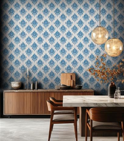 Steninge Blue - 1068201-01 Tapetti