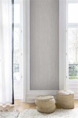 Dark Beige Stripes - LV1102 Tapetti – kuva 3/3