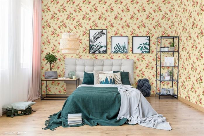 Red Floral - DE40815 Tapetti – kuva 3/3