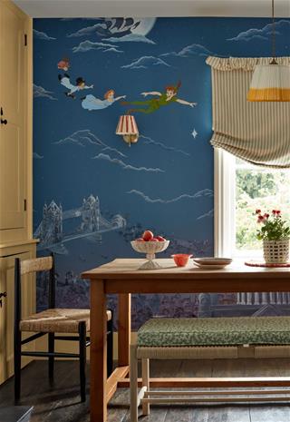 Peter Pan Evening Blue - DDIW217293 Tapetti