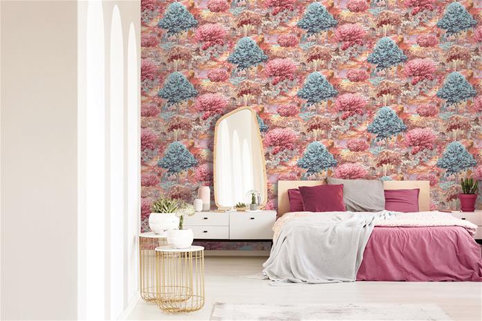 Zodiac Pink - 91540 Tapetti