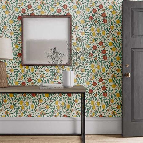 Fruit Green Indigo/Madder - 217085 Tapetti