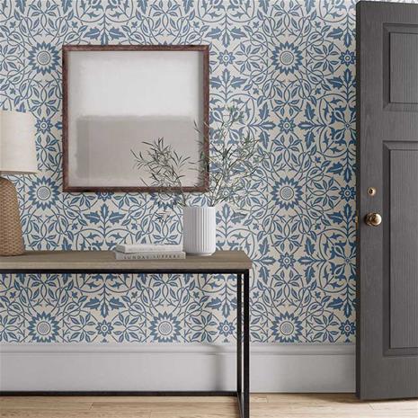 St James Ceiling China Blue - 217079 Tapetti