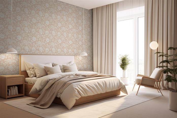 Janette Beige - 1111601-01 Tapetti – kuva 2/5