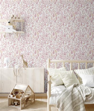 Putte all Pink - 1064001-06 Tapetti