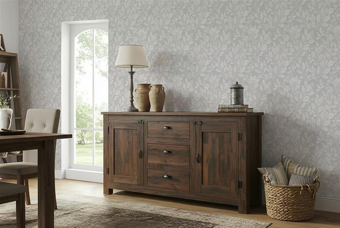 Leif Light Grey - 1091001-06 Tapetti