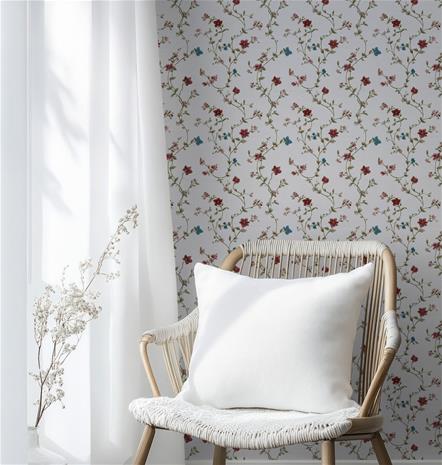 Dorotea Light Grey - 1090201-06 Tapetti