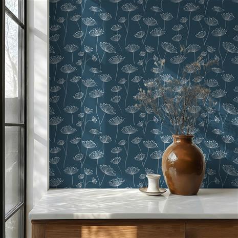 Odd Dark Blue - 1085601-05 Tapetti