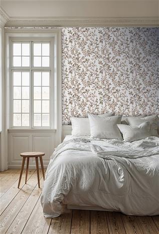 Nette warm White - 1047101-06 Tapetti