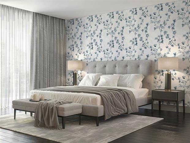 Valentine Light Blue - 1061501-04 Tapetti