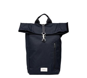 SANDQVIST Ground Rolltop Backpack L - Navy - ONE SIZE