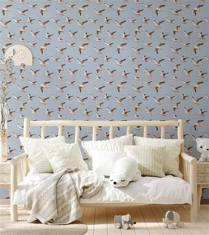 Knut Blue - 1093601-03 Tapetti