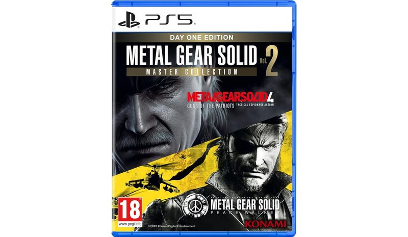 Metal Gear Solid: Master Collection Vol. 2 - Day One Edition, PS5 -peli