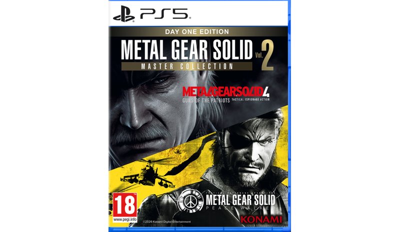 Metal Gear Solid: Master Collection Vol. 2 - Day One Edition, PS5 -peli