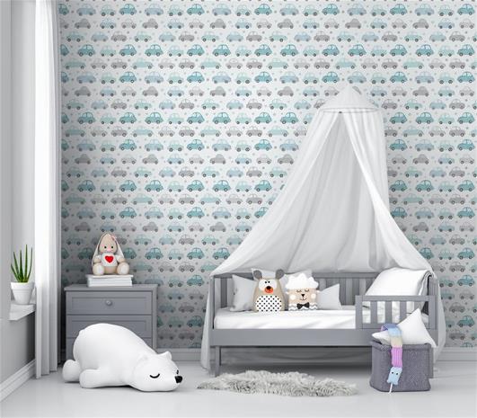 Tobbe Blue - 1090601-01 Tapetti