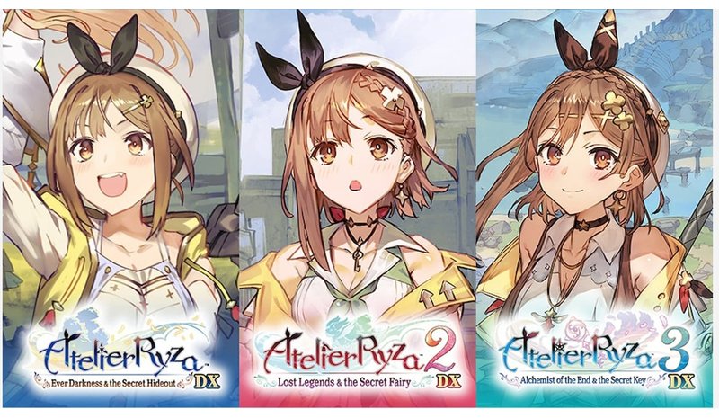Atelier Ryza Secret Trilogy Deluxe Pack, Nintendo Switch -peli