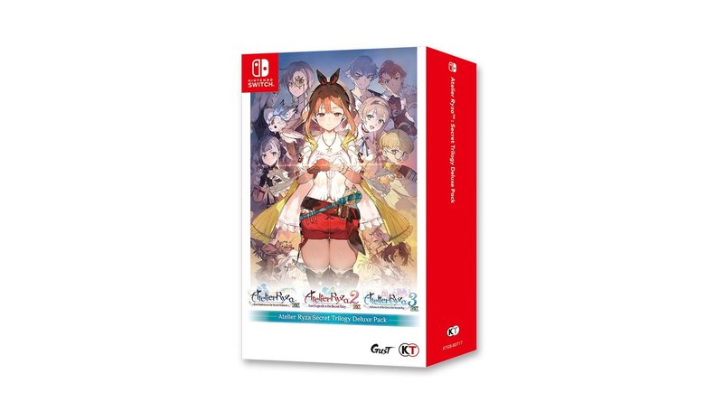 Atelier Ryza Secret Trilogy Deluxe Pack, Nintendo Switch -peli
