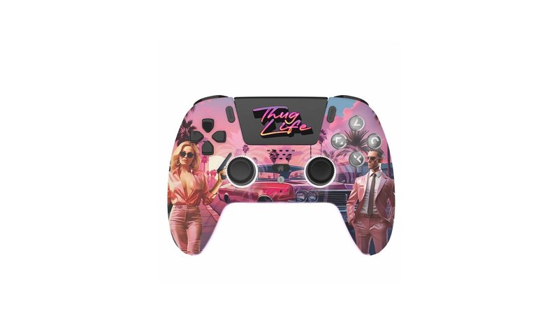 FreaksAndGeeks Wireless Bluetooth Controller for PS5, PC/PS5 -peliohjain