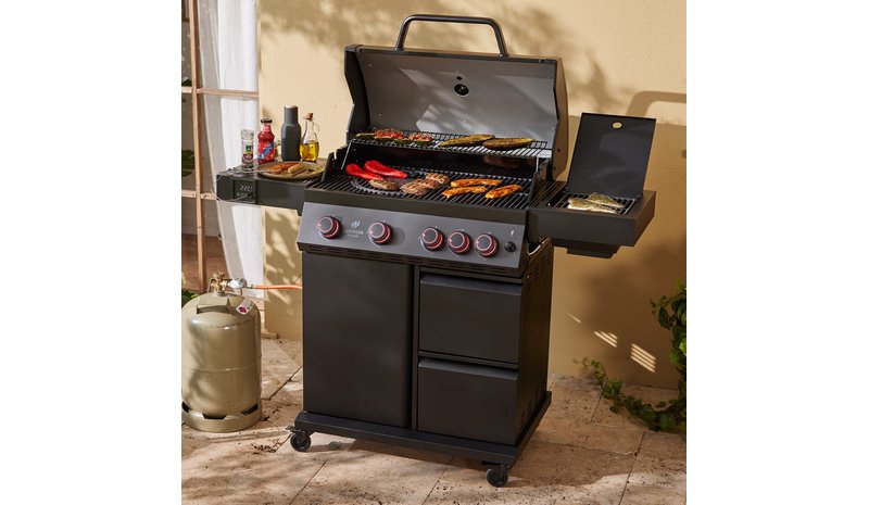 Landmann Cool Black 4.1 MaxX, kaasugrilli