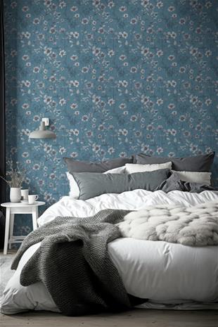 Pauline Blue - 1088801-01 Tapetti