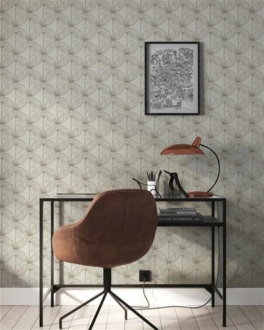 Lilies Beige - 1034801-01 Tapetti