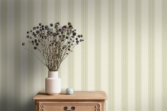 Yuste Stripe sage - 91671 Tapetti
