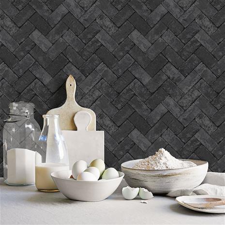 Herringbone Brick - G45426 Tapetti – kuva 3/3