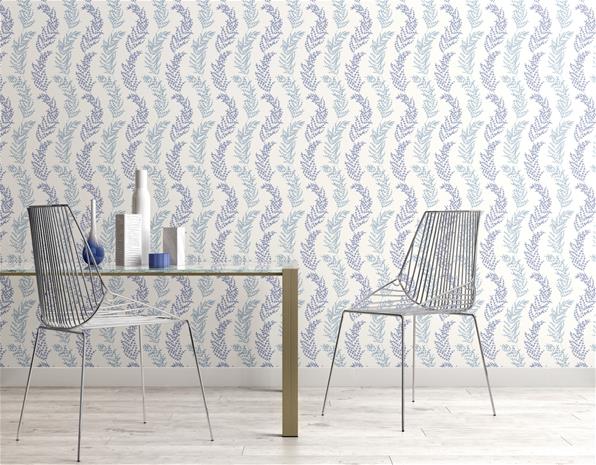 Mimosa Trail Blue - JRD50110W Tapetti