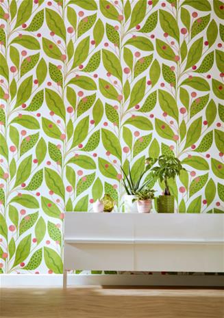 Berry Dot Pear & Peach - GRA50135W Tapetti – kuva 3/3