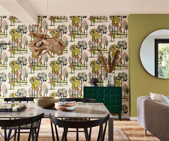 Tall Trees Olive - CEP50135W Tapetti