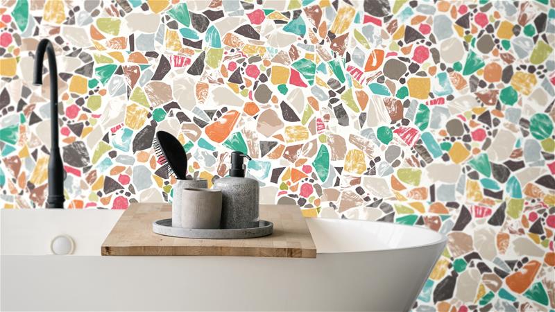 Fragments Tiger & Jade - ABS50118W Tapetti