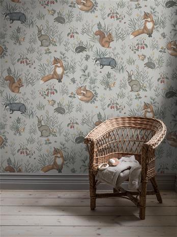Forest Friends Mural - 7480 Tapetti