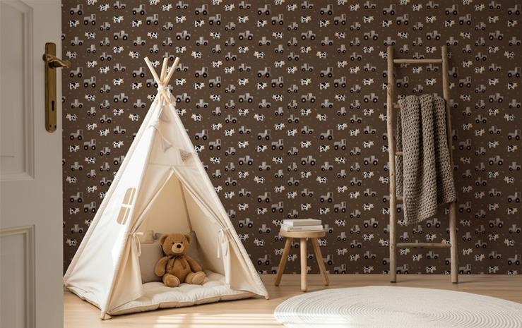 Nisse Brown - 1093201-04 Tapetti