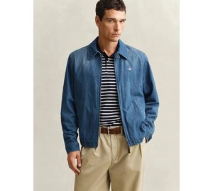 GANT Indigo Windcheater Jacket - Blue - XXL