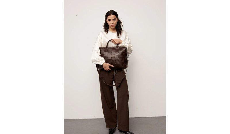 Adax Limona Portfolio Blake 14' - Brown - ONE SIZE