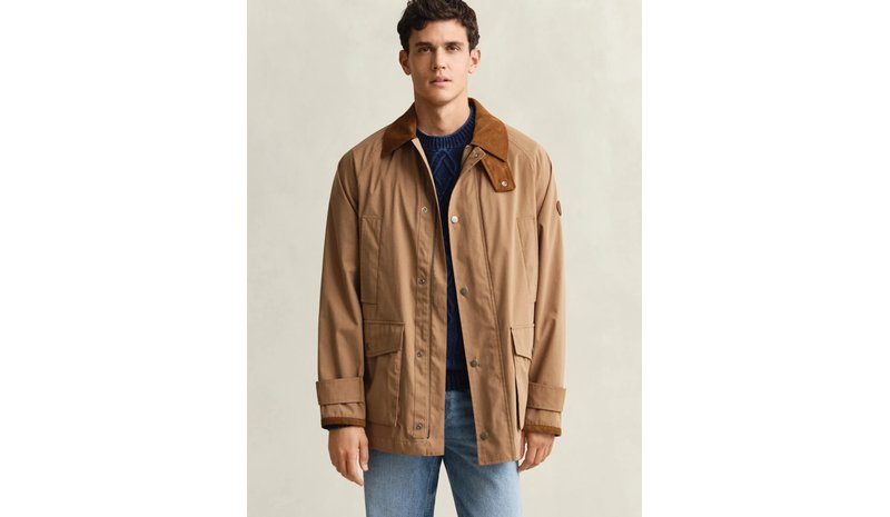 GANT Field Decker Jacket - Brown - M