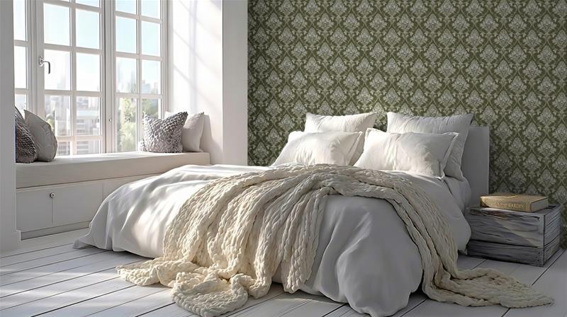 Vikarbyn Green - 1082401-08 Tapetti