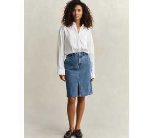 GANT Denim Pencil Skirt - Blue - 44
