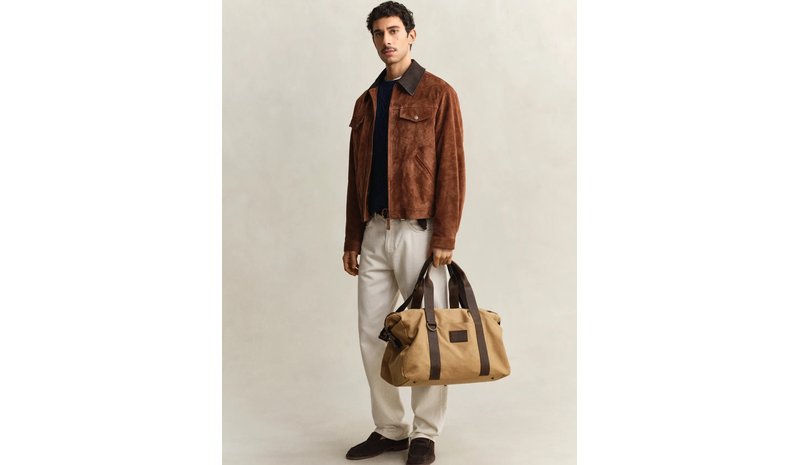 GANT Modern Premium Duffle Bag - Brown - ONE SIZE