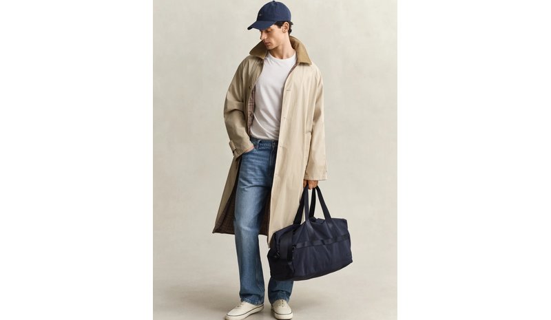 GANT Essential Duffle Bag - Navy - ONE SIZE