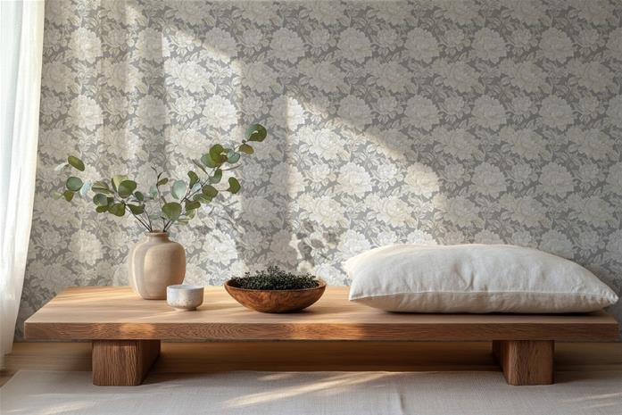 Svea Dark Grey - 1060301-06 Tapetti