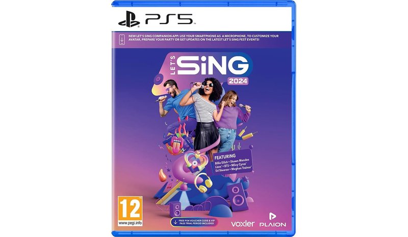 Let's Sing 2024, PS5 -peli