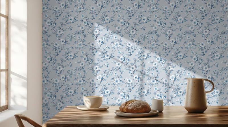 Bianca Light Blue - 1039301-06 Tapetti