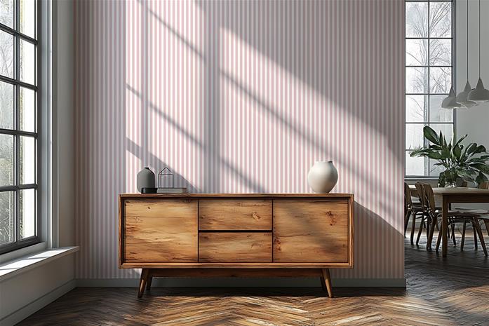Striped Pink - 1031701-08 Tapetti