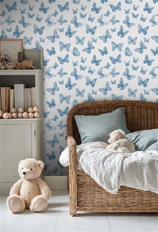 Milly Dark Blue - 1085901-03 Tapetti