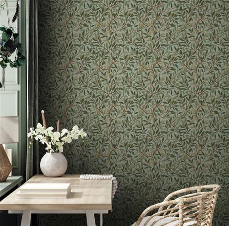 Valdemar Light Green - 1043901-03 Tapetti