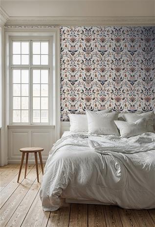 Rigmor Pink - 1042701-03 Tapetti