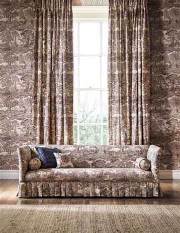 Highgrove Toile Oak - DHIP217478 Tapetti
