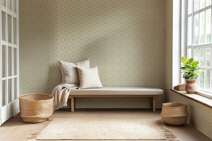 Adara Tile Cream - 1036301-02 Tapetti